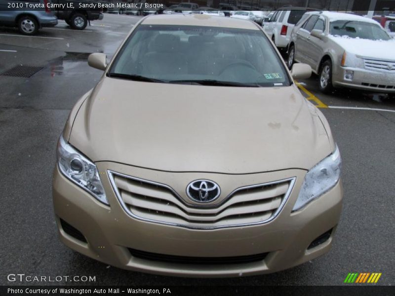 Sandy Beach Metallic / Bisque 2010 Toyota Camry LE
