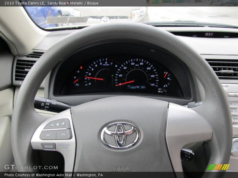 Sandy Beach Metallic / Bisque 2010 Toyota Camry LE