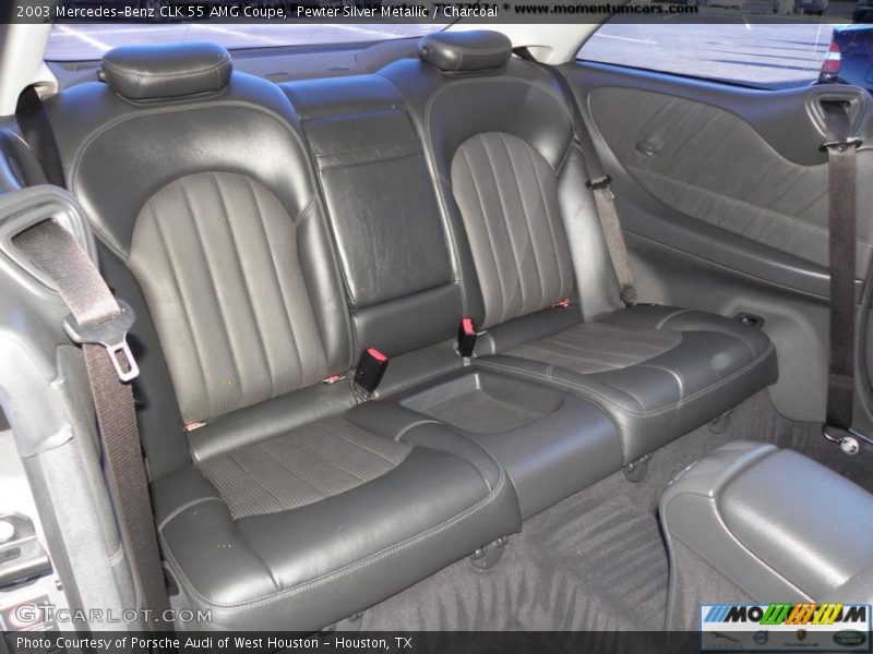 Pewter Silver Metallic / Charcoal 2003 Mercedes-Benz CLK 55 AMG Coupe