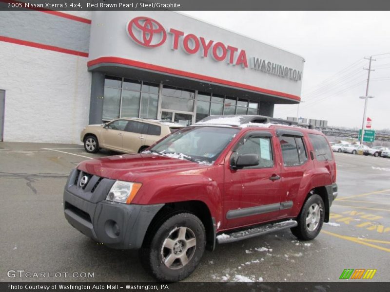 Red Brawn Pearl / Steel/Graphite 2005 Nissan Xterra S 4x4