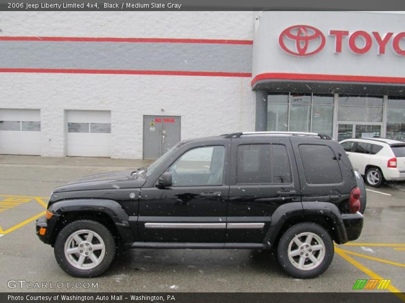 Black / Medium Slate Gray 2006 Jeep Liberty Limited 4x4