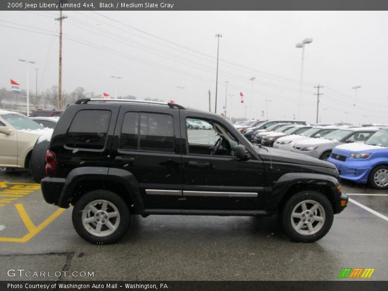 Black / Medium Slate Gray 2006 Jeep Liberty Limited 4x4