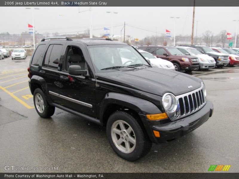 Black / Medium Slate Gray 2006 Jeep Liberty Limited 4x4