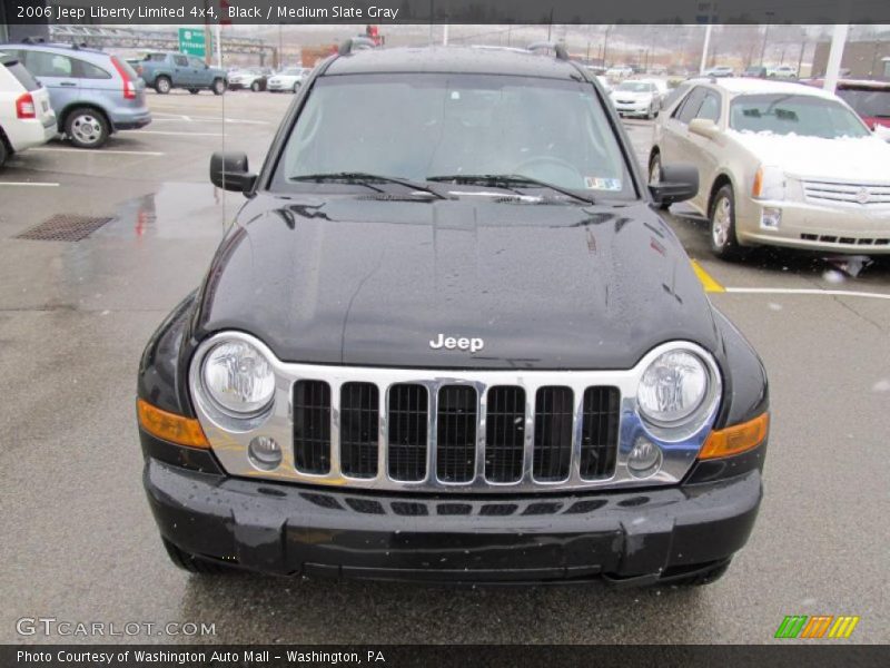 Black / Medium Slate Gray 2006 Jeep Liberty Limited 4x4