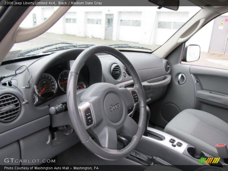 Black / Medium Slate Gray 2006 Jeep Liberty Limited 4x4