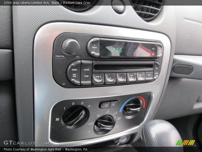 Black / Medium Slate Gray 2006 Jeep Liberty Limited 4x4