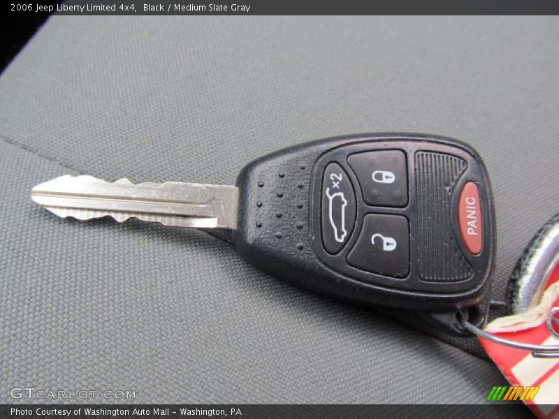 Black / Medium Slate Gray 2006 Jeep Liberty Limited 4x4