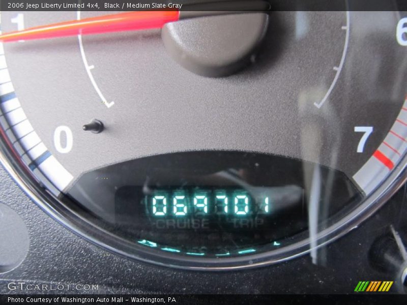 Black / Medium Slate Gray 2006 Jeep Liberty Limited 4x4