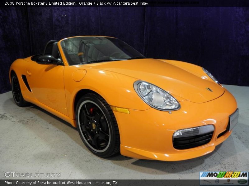 Orange / Black w/ Alcantara Seat Inlay 2008 Porsche Boxster S Limited Edition