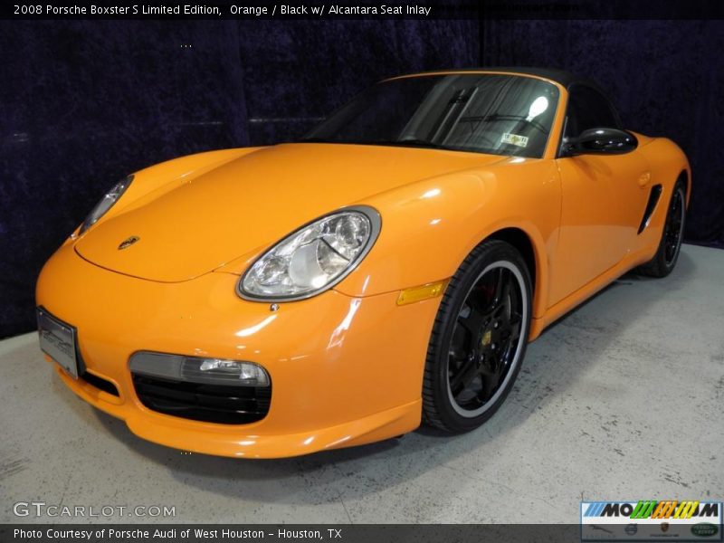 Orange / Black w/ Alcantara Seat Inlay 2008 Porsche Boxster S Limited Edition