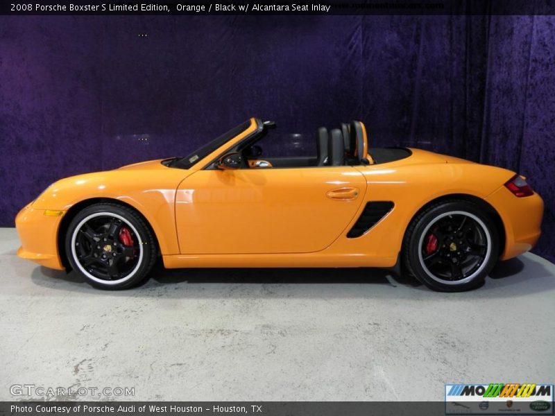 Orange / Black w/ Alcantara Seat Inlay 2008 Porsche Boxster S Limited Edition