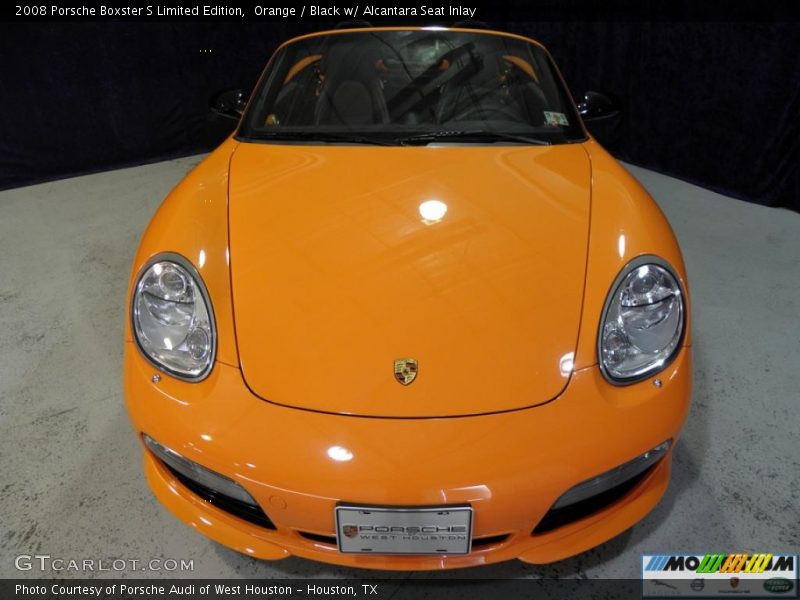 Orange / Black w/ Alcantara Seat Inlay 2008 Porsche Boxster S Limited Edition