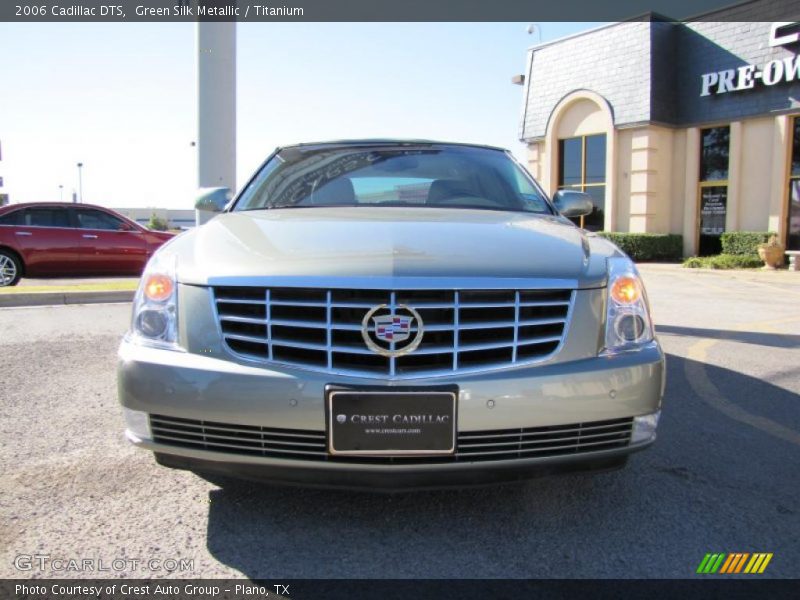 Green Silk Metallic / Titanium 2006 Cadillac DTS