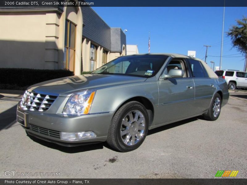 Green Silk Metallic / Titanium 2006 Cadillac DTS
