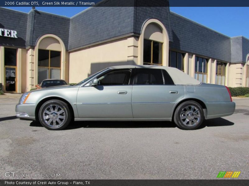 Green Silk Metallic / Titanium 2006 Cadillac DTS
