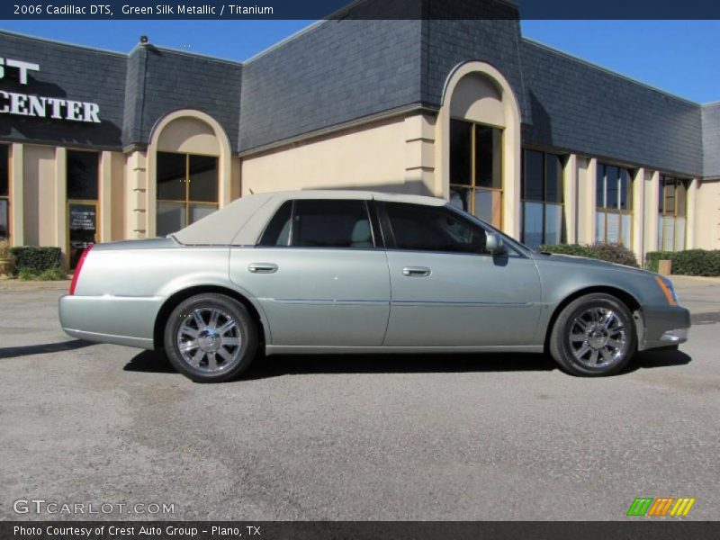 Green Silk Metallic / Titanium 2006 Cadillac DTS