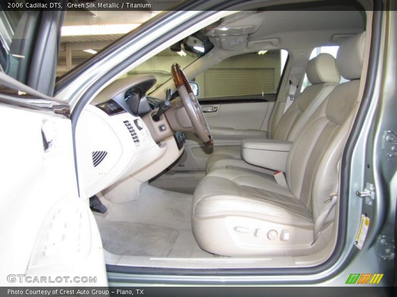 Green Silk Metallic / Titanium 2006 Cadillac DTS