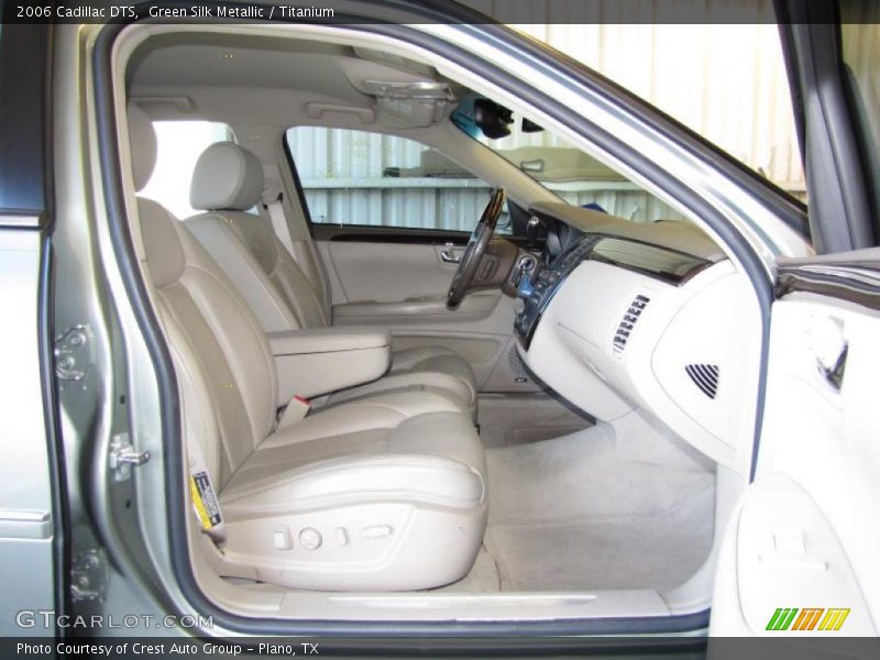 Green Silk Metallic / Titanium 2006 Cadillac DTS