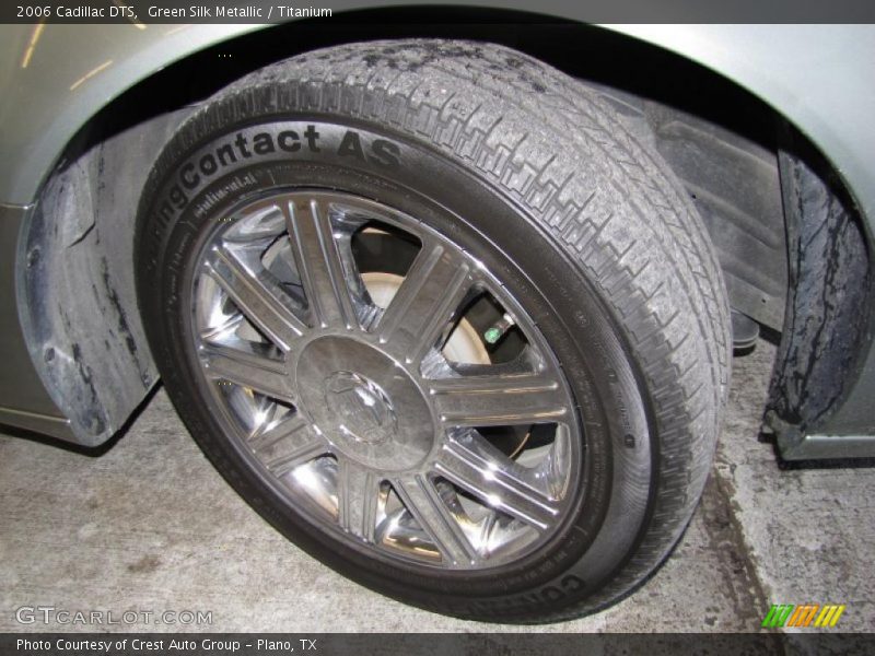 Green Silk Metallic / Titanium 2006 Cadillac DTS
