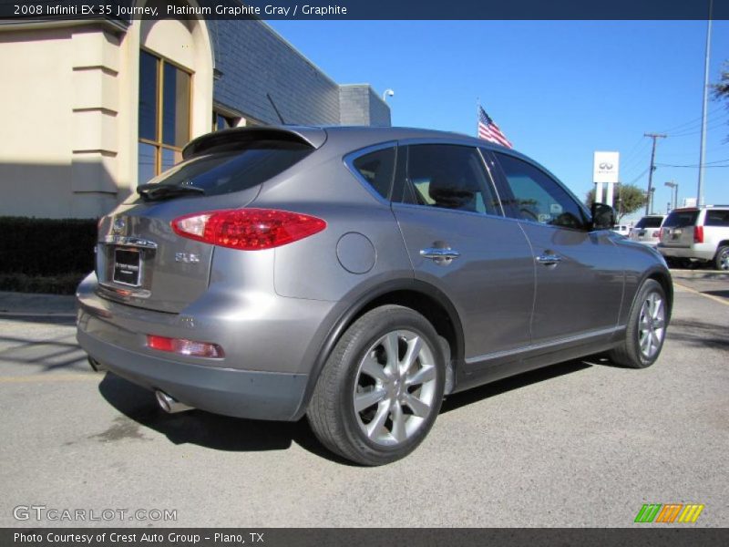Platinum Graphite Gray / Graphite 2008 Infiniti EX 35 Journey