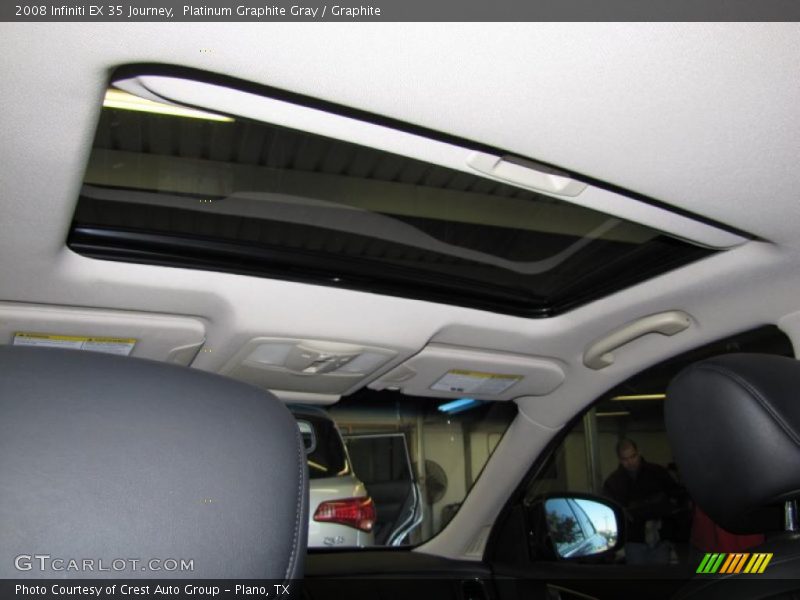Platinum Graphite Gray / Graphite 2008 Infiniti EX 35 Journey