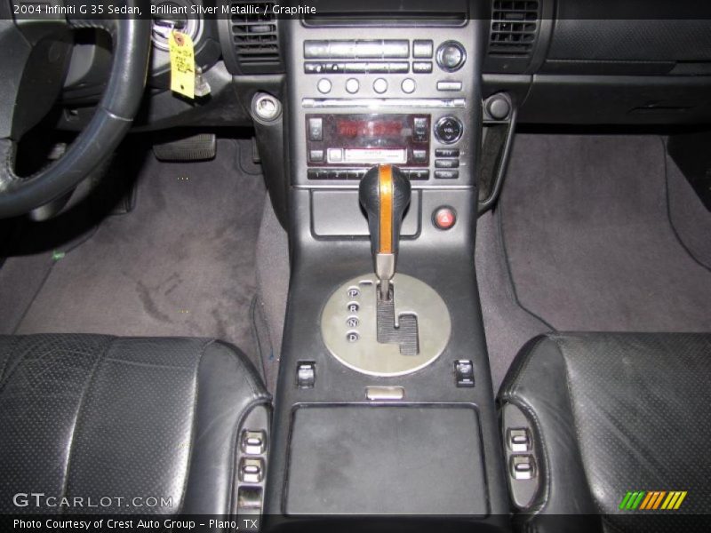 Brilliant Silver Metallic / Graphite 2004 Infiniti G 35 Sedan