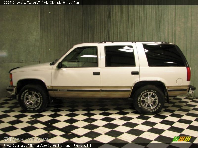 Olympic White / Tan 1997 Chevrolet Tahoe LT 4x4