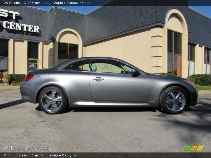 Graphite Shadow / Stone 2010 Infiniti G 37 Convertible