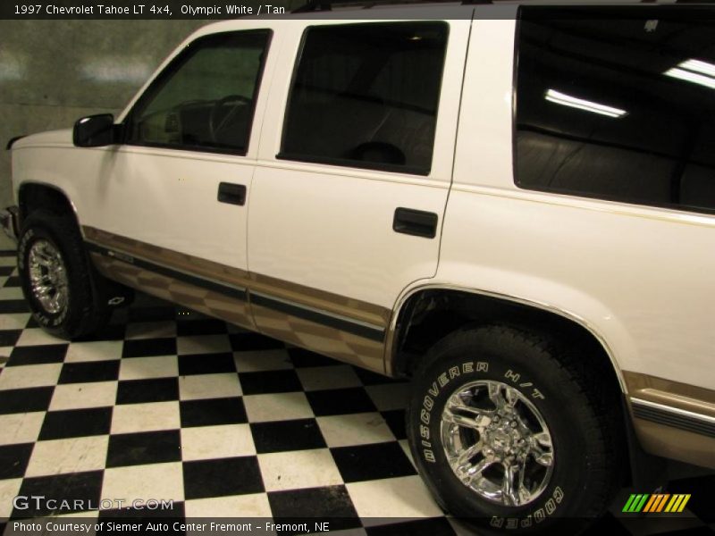 Olympic White / Tan 1997 Chevrolet Tahoe LT 4x4