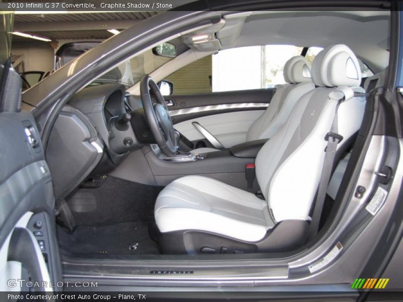  2010 G 37 Convertible Stone Interior