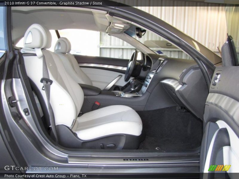  2010 G 37 Convertible Stone Interior