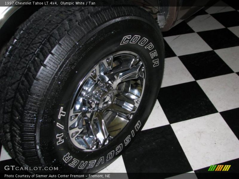 Olympic White / Tan 1997 Chevrolet Tahoe LT 4x4