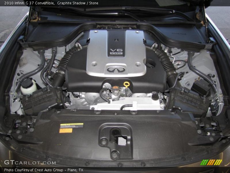  2010 G 37 Convertible Engine - 3.7 Liter DOHC 24-Valve CVTCS V6