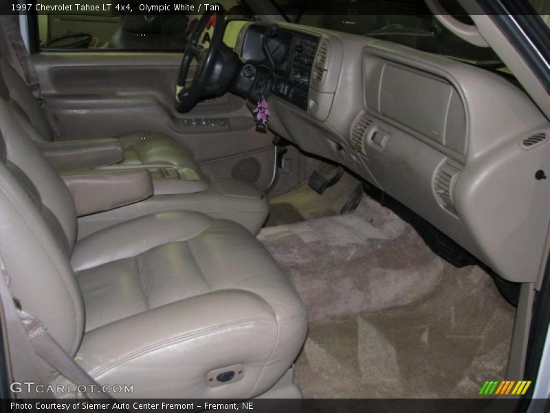 Olympic White / Tan 1997 Chevrolet Tahoe LT 4x4