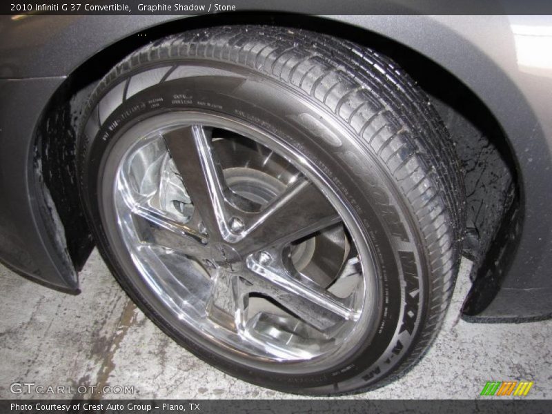 Graphite Shadow / Stone 2010 Infiniti G 37 Convertible