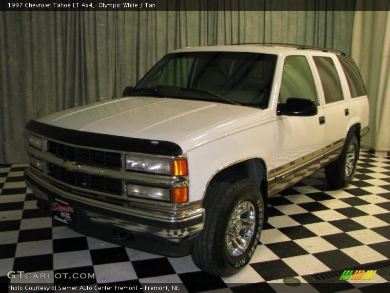 Olympic White / Tan 1997 Chevrolet Tahoe LT 4x4