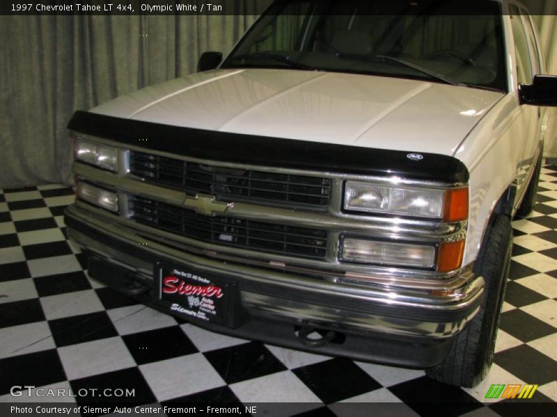 Olympic White / Tan 1997 Chevrolet Tahoe LT 4x4