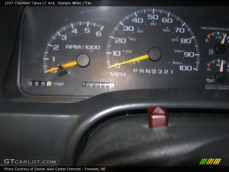 Olympic White / Tan 1997 Chevrolet Tahoe LT 4x4