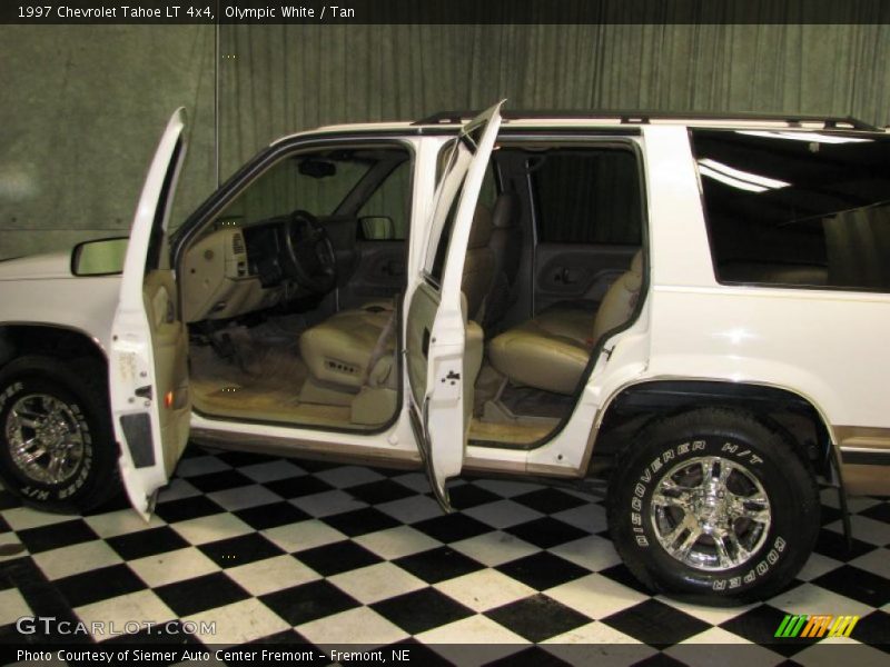 Olympic White / Tan 1997 Chevrolet Tahoe LT 4x4