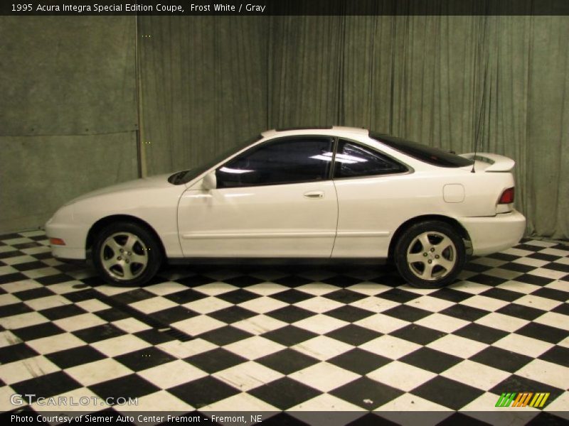 Frost White / Gray 1995 Acura Integra Special Edition Coupe