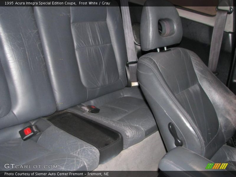 Frost White / Gray 1995 Acura Integra Special Edition Coupe