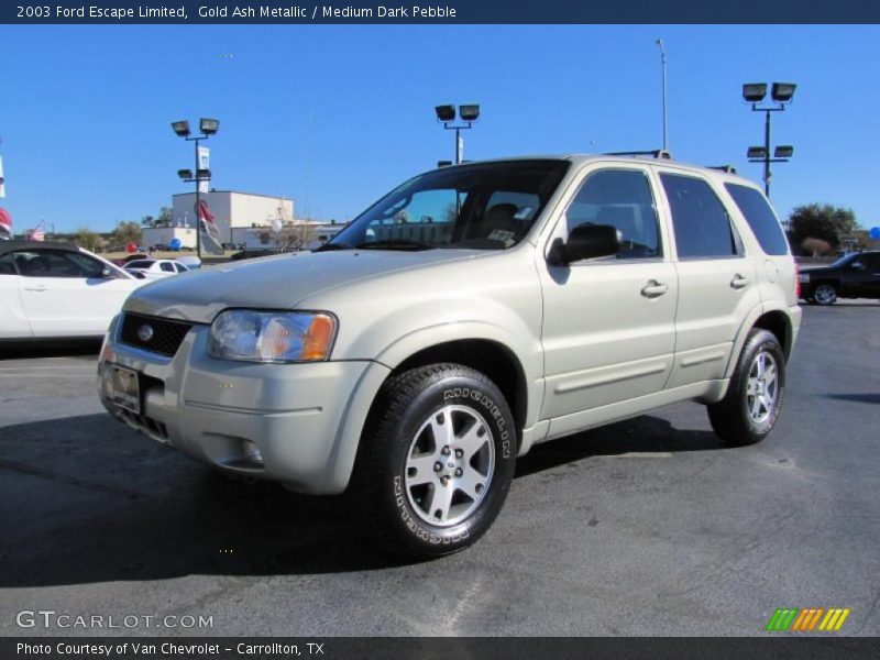 Front 3/4 View of 2003 Escape Limited