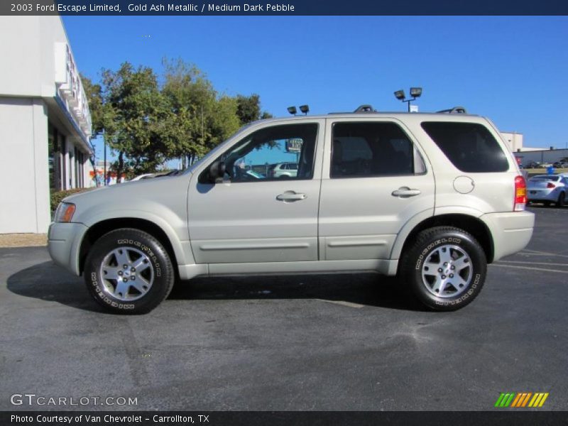  2003 Escape Limited Gold Ash Metallic