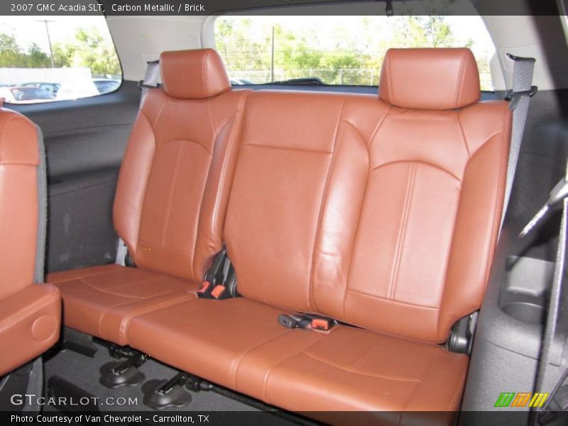  2007 Acadia SLT Brick Interior