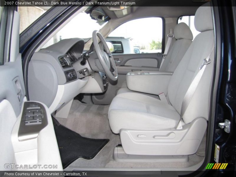  2007 Tahoe LS Dark Titanium/Light Titanium Interior