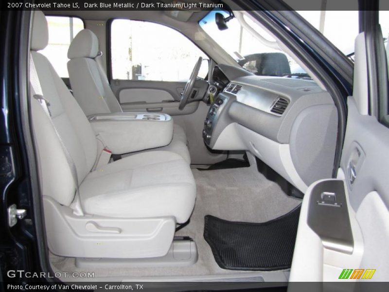  2007 Tahoe LS Dark Titanium/Light Titanium Interior