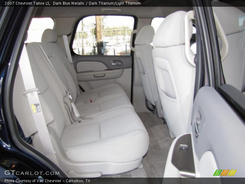  2007 Tahoe LS Dark Titanium/Light Titanium Interior