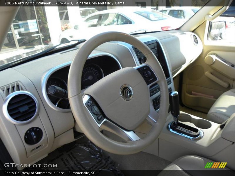 Mineral Grey Metallic / Camel 2006 Mercury Mountaineer Luxury AWD
