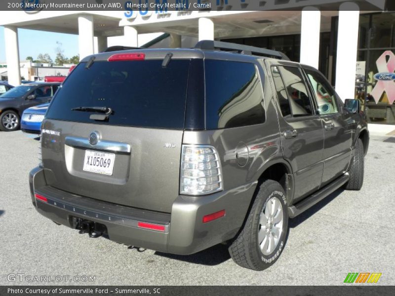 Mineral Grey Metallic / Camel 2006 Mercury Mountaineer Luxury AWD