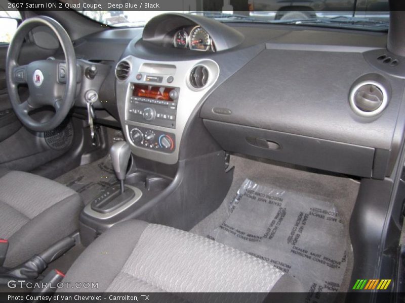 Dashboard of 2007 ION 2 Quad Coupe
